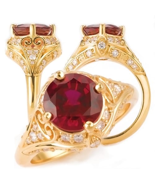 Chatham Ruby Engagement Ring